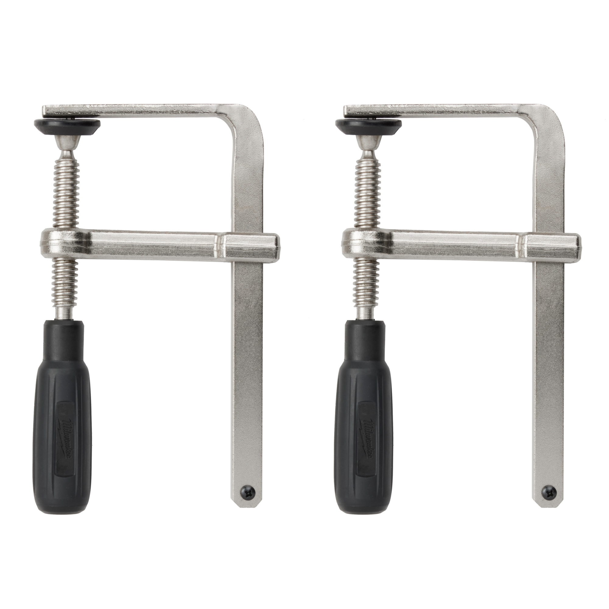 Milwaukee Track Saw Clamps 2-Pk., For 31in., 55in. and 106in. Guide Rails, Model# 48-08-0573